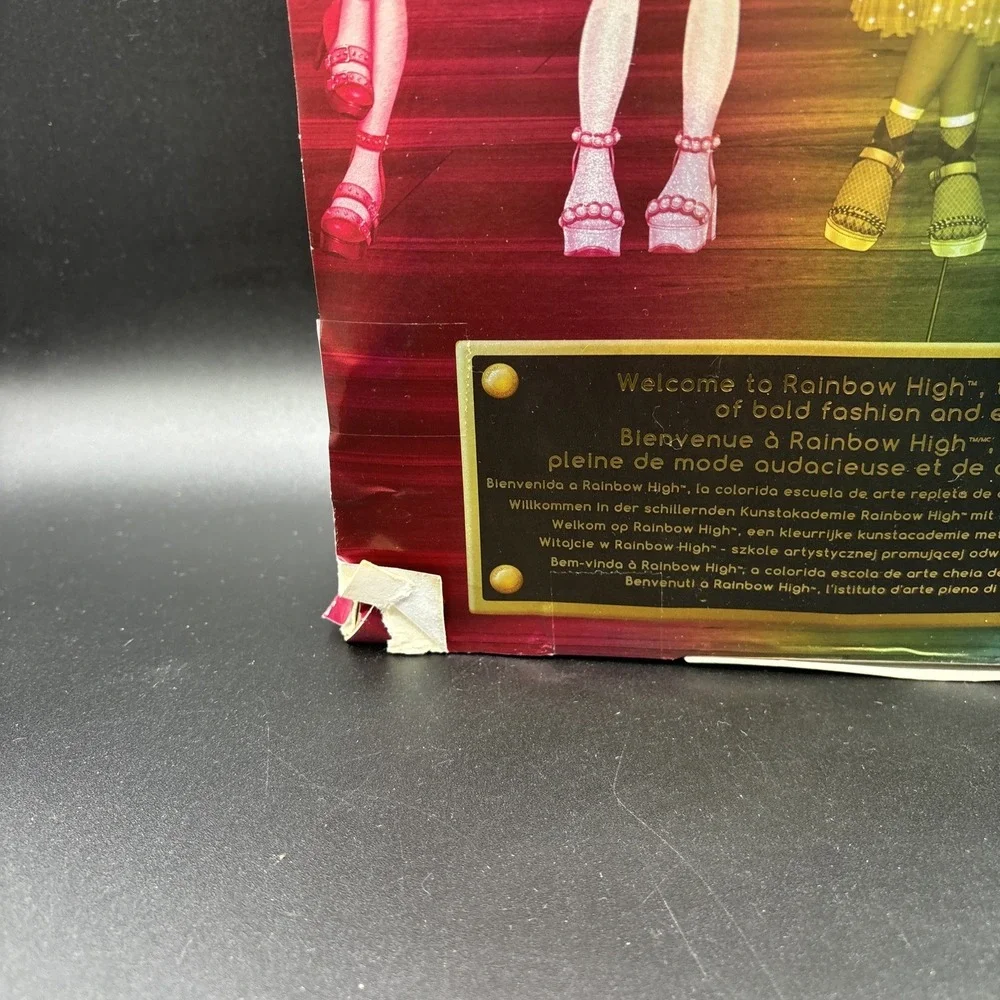 NEW Series 2 Rainbow High Amaya Raine Fashion Doll MGA Entertainment Damaged Box